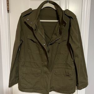Worn once military style coat Sz XL